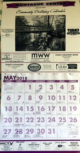 Montague Community Calendar